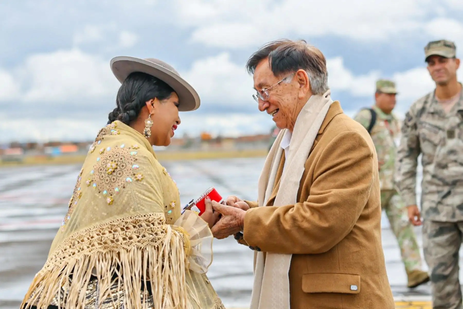Presidente José María Balcázar en los días previos al proceso electoral del 12 de abril visitó y reunió en varias ocasiones con las autoridades regionales y locales de Cajamarca, Lambayeque y Puno