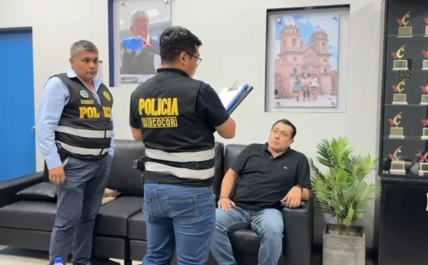 Detención del gerente de Gestión Electoral del ONPE, José Samamé Blas